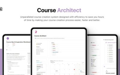 Course Architect – Ultimate Course Creation System for Notion
