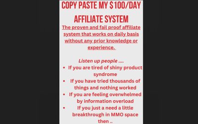 (NEW 2024) Copy Paste my $100/Day Affiliate System and Make Sales Daily