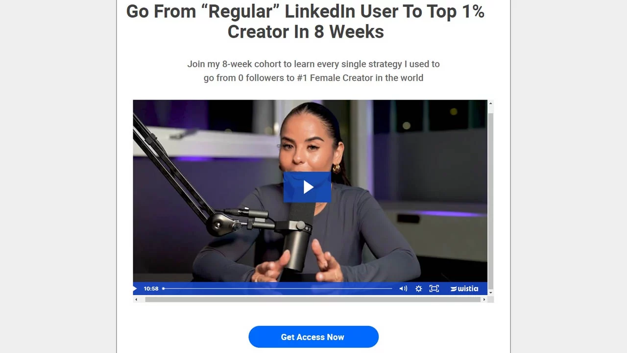 Lara Acosta – Literally LinkedIn (Cohort 1)