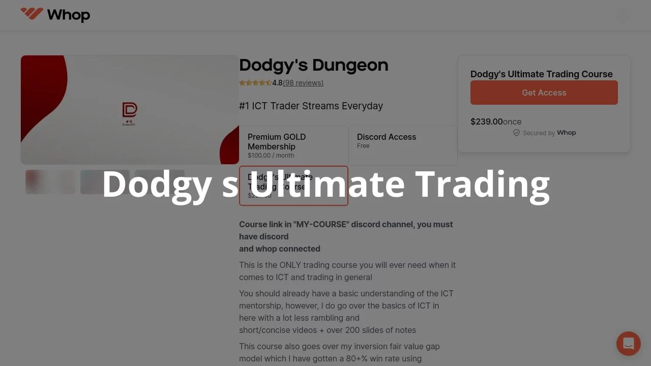 Dodgy s Ultimate Trading