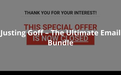 Justing Goff – The Ultimate Email Bundle