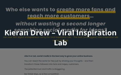 Kieran Drew – Viral Inspiration Lab