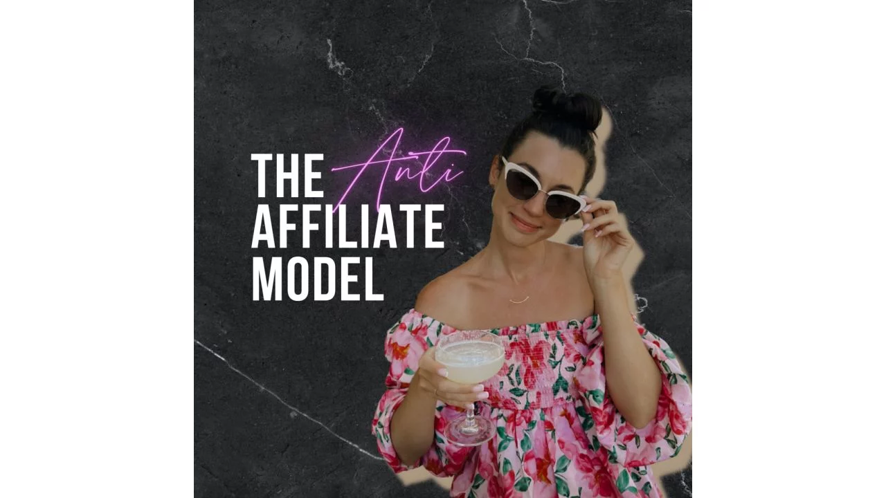 Jade Sultana – The Anti Affiliate Model