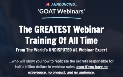 Jason Fladlien – GOAT Webinars