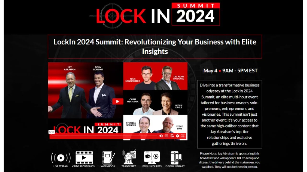 Jay Abraham – Lock In Summit 2024