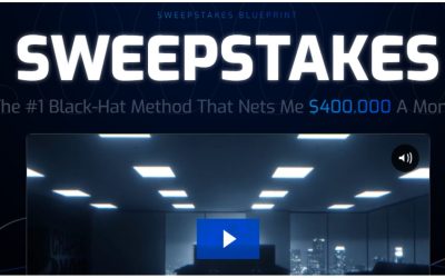 ChapeauNoir – Sweepstakes Blueprint – The #1 Black-Hat Method That Nets Me 400.000 A Month