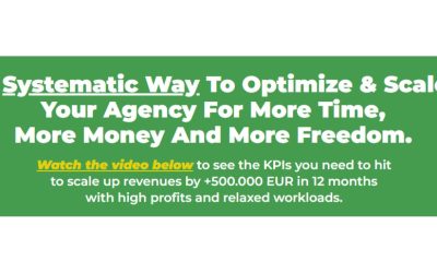 A Systematic Way To Scale Your Agency And Optimize It (Create your KPI-based Scaling Strategy)