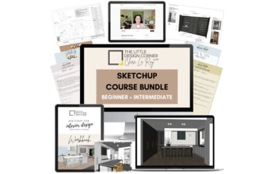 Clare Le Roy – SketchUp Beginner   Intermediate Course Bundle