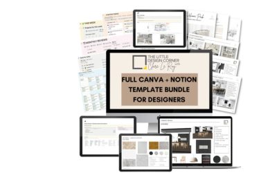 Clare Le Roy – The Complete Canva and Notion Template Bundle for Designers