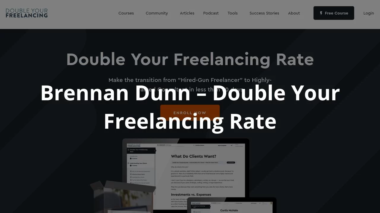 Brennan Dunn – Double Your Freelancing Rate