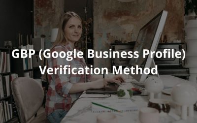 GBP (Google Business Profile) Verification Method