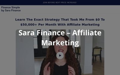 Sara Finance – Affiliate Marketing