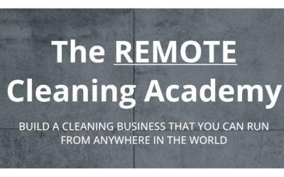 Sean Parry – The Remote Cleaning Academy