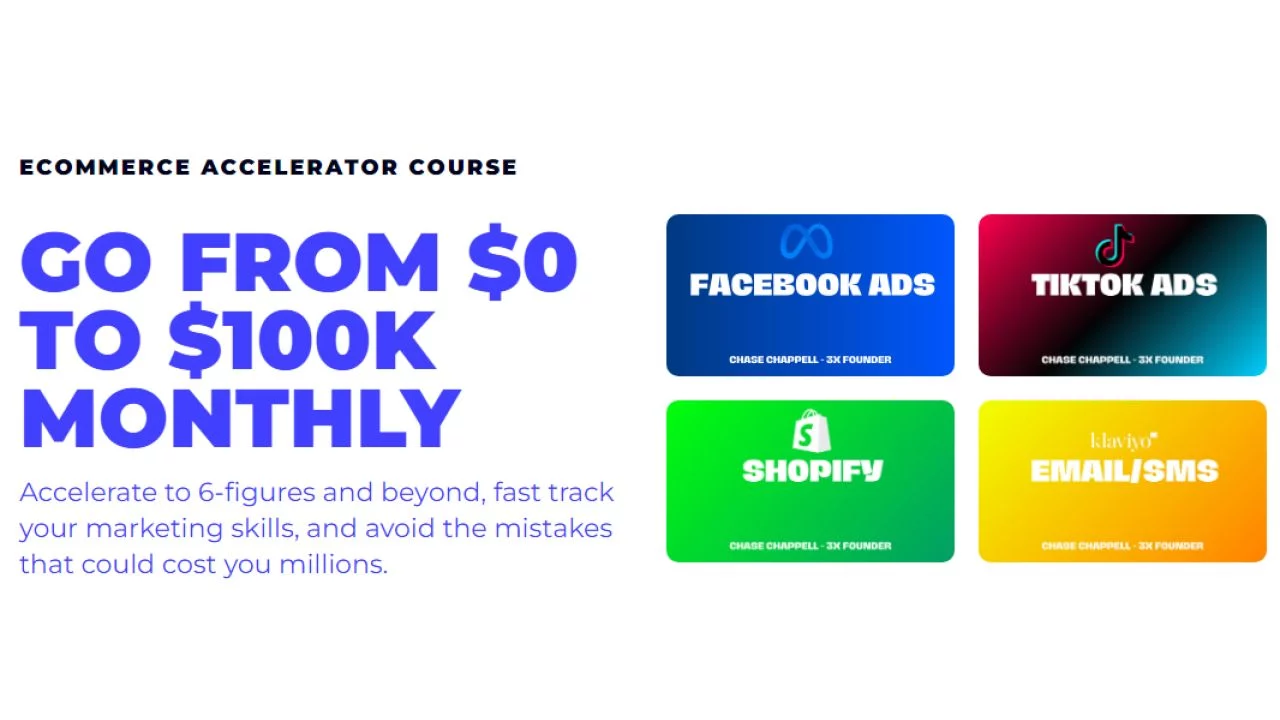 Chase Chappell – Ecommerce Accelerator Course 2024