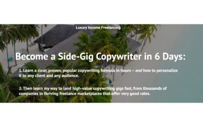 David Wimberley – Side-Gig Copywriter in 6 Days