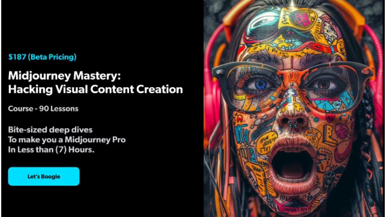 Midjourney Mastery – Hacking Visual Content Creation [Video Course]