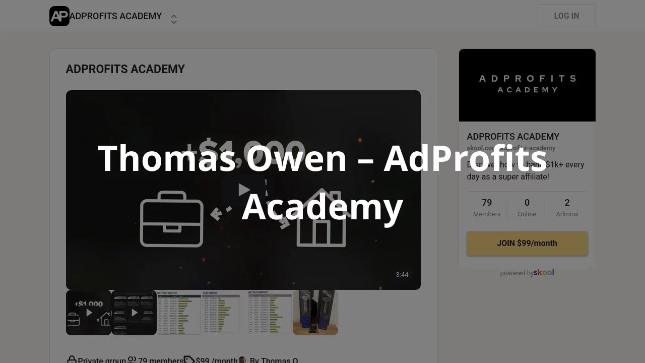 Thomas Owen – AdProfits Academy