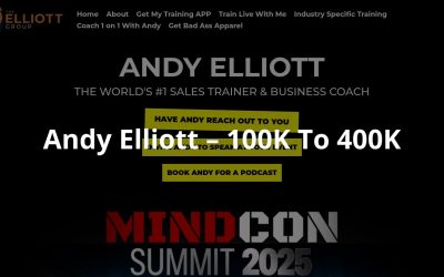 Andy Elliott – 100K To 400K
