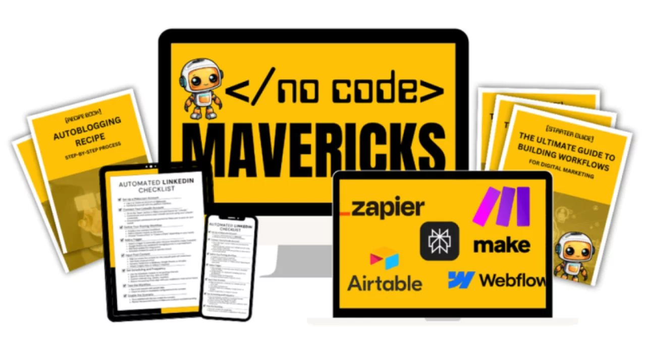 Justin Brooke – No Code Mavericks (BF Bundle)