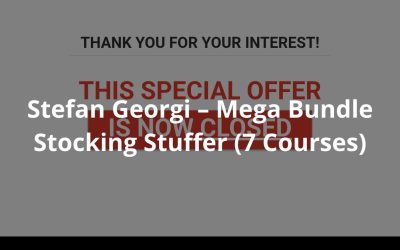 Stefan Georgi – Mega Bundle Stocking Stuffer (7 Courses)