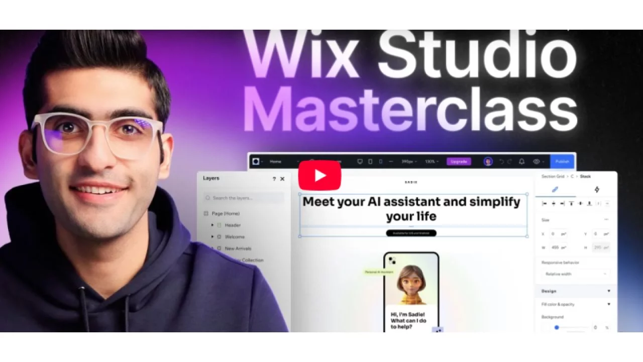 Arash Ahadzadeh – Wix Studio Masterclass