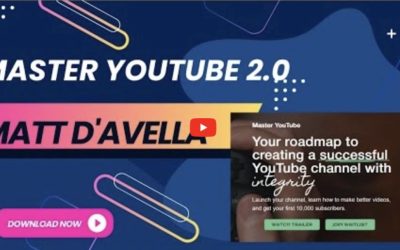 Matt D Avella – Master YouTube 2.0