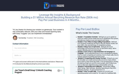 Joe Troyer – Pay-Per-Lead BizBox