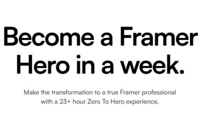 Tim Gabe – Framer Zero To Hero
