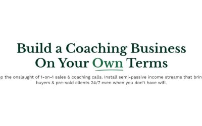 Zac Hansen – Build a Coaching Business On Your Own Terms