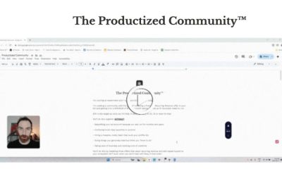 Zac Hansen – The Productized Community