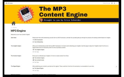 Erica Schneider – The MP3 Content Engine