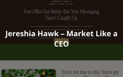 Jereshia Hawk – Market Like a CEO