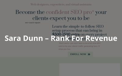 Sara Dunn – Rank For Revenue