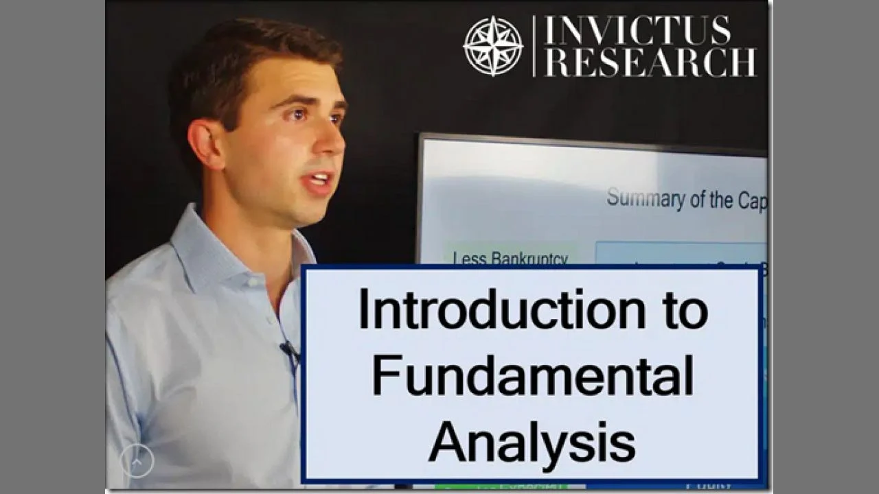 Invictus Research – Introduction to Fundamental Investing