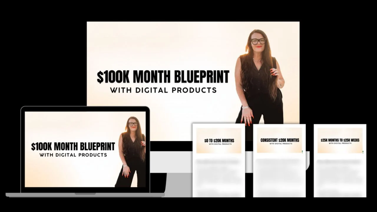 Katie and Floyd – 100K Month Blueprint With Digital Products