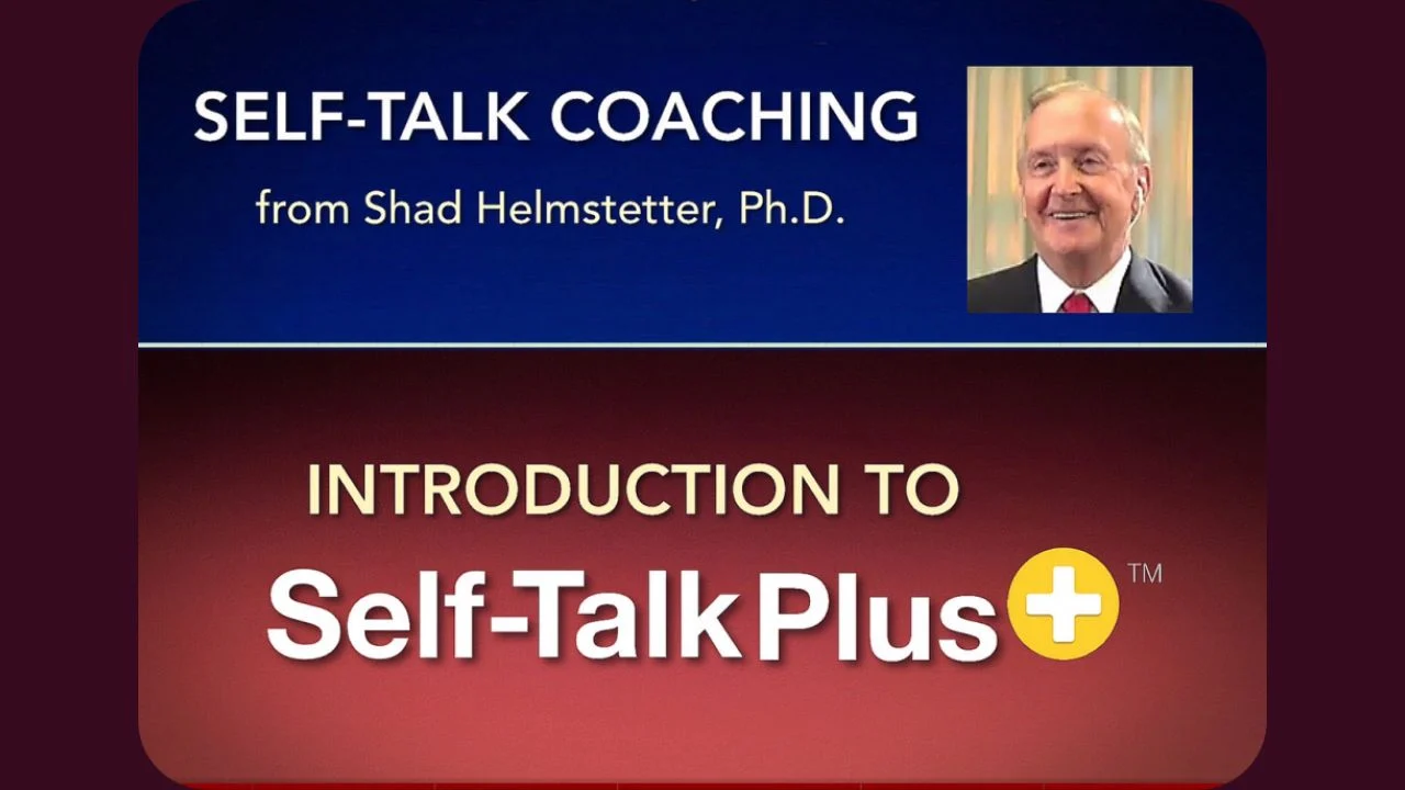 Shad Helmstetter (Ph.D) – Self Talk Plus (Tony Robbin s Self Talk Coach)