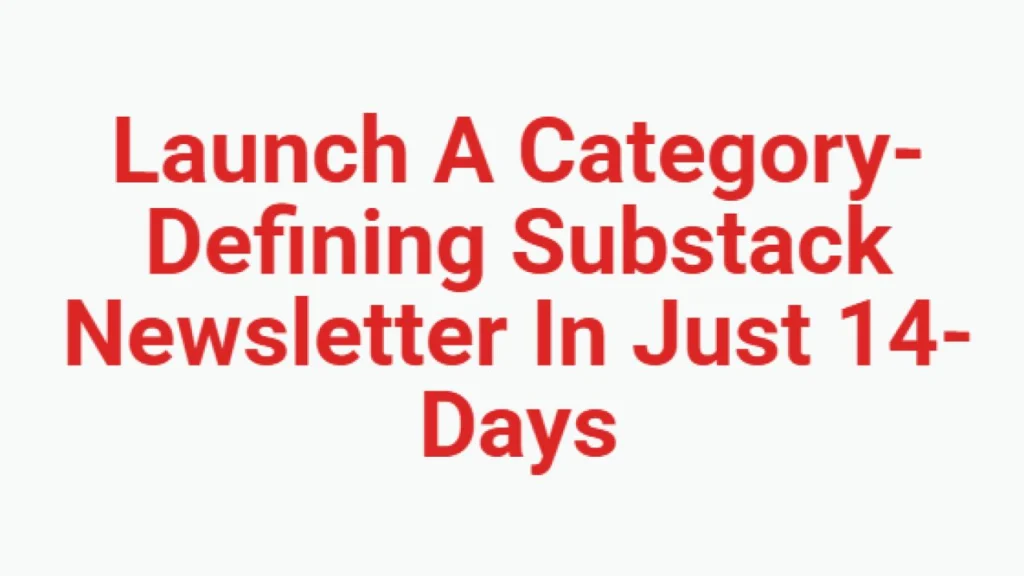 Dickie Bush , Nicolas Cole – Substack Starter Kit