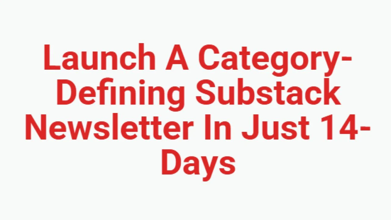 Dickie Bush , Nicolas Cole – Substack Starter Kit