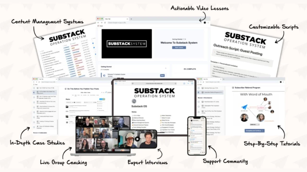 Write Build Scale – Substack System